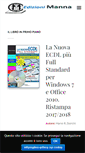 Mobile Screenshot of edizionimanna.com